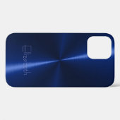 クール シャイニー ラディアル スチール メタル Case-Mate iPhoneケース (裏面 (横))