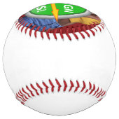 クール!ソフトボール規制サイズ – カスタム ソフトボール (裏面)