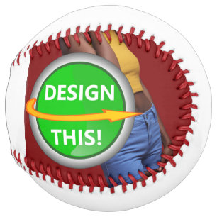 クール!ソフトボール規制サイズ – スタンド付きカスタム ソフトボール