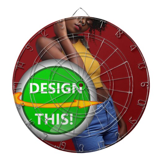 クール!ダーツボード – レギュレーションサイズ – ProfiledInk ダーツボード (正面)