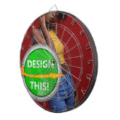 クール!ダーツボード – レギュレーションサイズ – ProfiledInk ダーツボード (正面右)