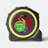 クール!テープメジャー – 黄色 – カスタム メジャー (正面)