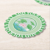 クール デザイン ペーパーコースター (アングル)