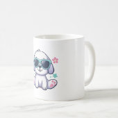 クール ドッグ スタイル コーヒーマグカップ (正面右)