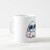 クール ドッグ スタイル コーヒーマグカップ (正面左)