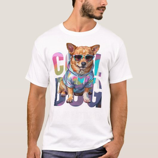 クール・ドッグ・スタイル Tシャツ (正面)