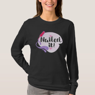 クール ネイル イット ネイルアート ネイリスト マニキュアリスト Tシャツ