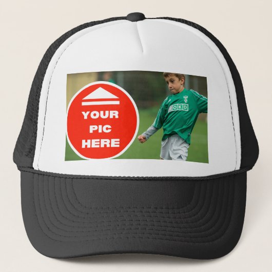 クール!ハットコースターパーソナライズされた- キャップ (正面)