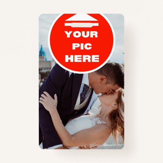 クール!バッジ – パーソナライズされた バッジ (正面)