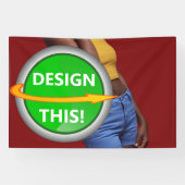 クール!バナー – 4'x6' – 屋外 – カスタム 横断幕 (横)