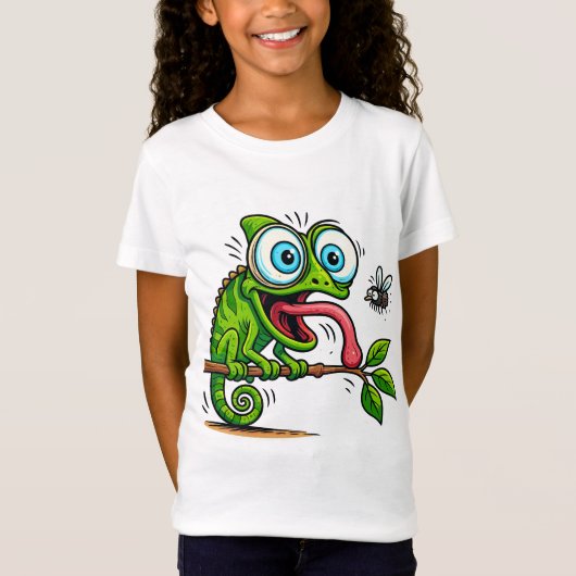 クール フログ スナックタイム Tシャツ - 楽しいドーナツ好き (正面)