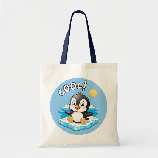 クール!ペンギン トートバッグ (正面)