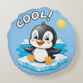 クール!ペンギン ラウンドクッション (裏面)
