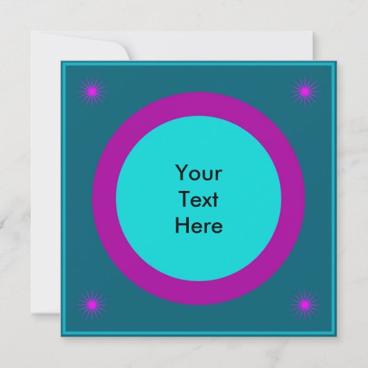 クール&ミッファンキードセンチュリーモダンスクエア 招待状 (正面)