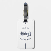 クール ラゲッジタグ (裏面縦)