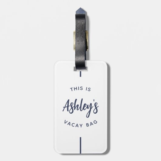 クール ラゲッジタグ (裏面縦)