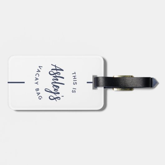 クール ラゲッジタグ (裏面横)