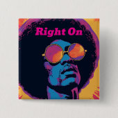 クール/レトロボタン 缶バッジ (正面)