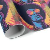 クール/レトロ包装紙 ラッピングペーパー (ロールコーナー)