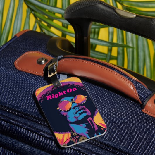 クール/レトロ荷物タグ ラゲッジタグ (正面インサイチュ1)