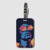 クール/レトロ荷物タグ ラゲッジタグ (正面縦)