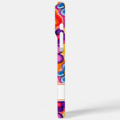 クール レトロ フラワー カスタマイズ Case-Mate iPhoneケース (裏面 / 左)