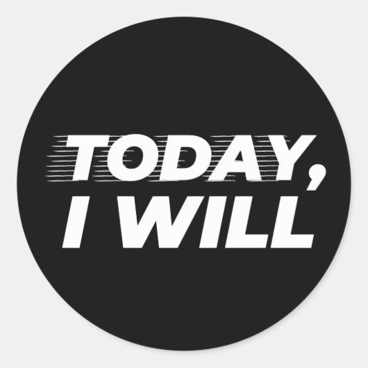 クール 今日はやる ラウンドシール (正面)