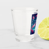 クール/未来の宇宙船バレンタインデー ショットグラス (左)