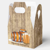クール、来てくれてありがとう ビール樽パーティ フェイバーボックス (オープン)