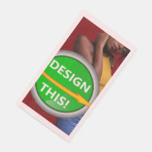 クール!紙ゲストタオル–3プライ – 50パックピンク (コーナー)