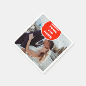 クール!紙ナプキンパーソナライズされた- スタンダードカクテルナプキン (角)