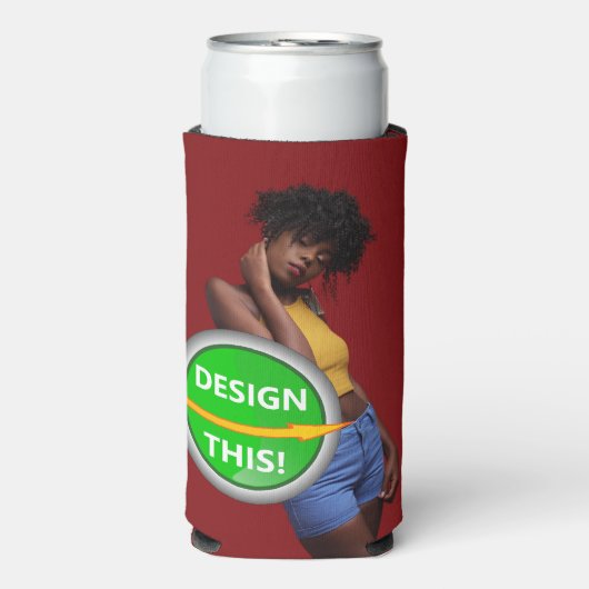 クール!背の高いクーラーボックス – フォームカスタマイズ- スリム缶クーラー (Seltzer正面)