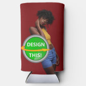 クール!背の高いクーラーボックス – フォームカスタマイズ- スリム缶クーラー (正面)