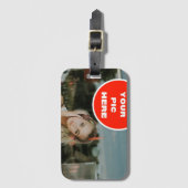 クール!荷物タグ – パーソナライズされた ラゲッジタグ (正面縦)