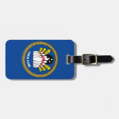 クール!荷物タグ – ボーリング-ボウリングをする人、 クリケットの投手 – 名前の追加 ラゲッジタグ (正面横)