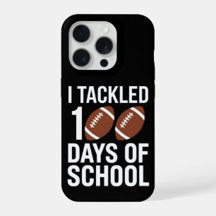クール!100日間学校フットボールテーマを乗り越えた iPhone 15 PROケース
