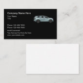 クールAuto Brokerシンプル名刺 名刺 (正面/裏面)