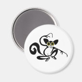 クールAYE-AYE – 野生生物風変わり – 霊長類 – レムール マグネット (正面/裏面)