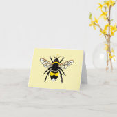 クールBEE – 野生生物 – 昆虫 – 黄色 カード (黄色い花)