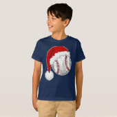 クールChristmas Shirt Baseball/Softball fan Tシャツ (正面フル)
