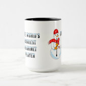 クールClarinetプレーヤー マグカップ (中央)