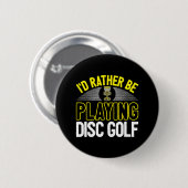 クールDisk Golf Player引用文I'Be 遊's 缶バッジ (正面&裏面)