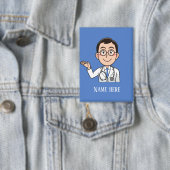 クールDoctorの名前 缶バッジ (インサイチュ)