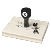 クールDragonfly個人用文字の追加 ラバースタンプ (スタンプ)