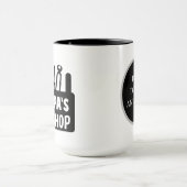 クールGrandpaのワークショップ追加文字 マグカップ (中央)