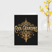 クールGrandpas遊 Pool Pool Player祖父Bi カード (黄色い花)