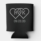 クールHis & Shirsコンボ独身/ETTE パーソナライズされた 缶クーラー (裏面)