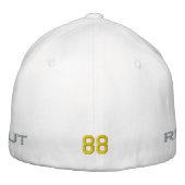 クールITリ保ールステイ・マス魚釣り父の日 刺繍入りキャップ (裏面)