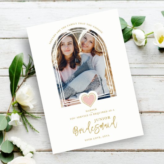 クールJrモダンブリデシュのメイド・ピンク・レース・ハート 招待状