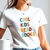 クールKids読 Booksカラフル トライブレンドTシャツ